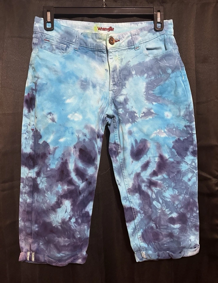 Dye Diff'rnt T-shirt denim capris