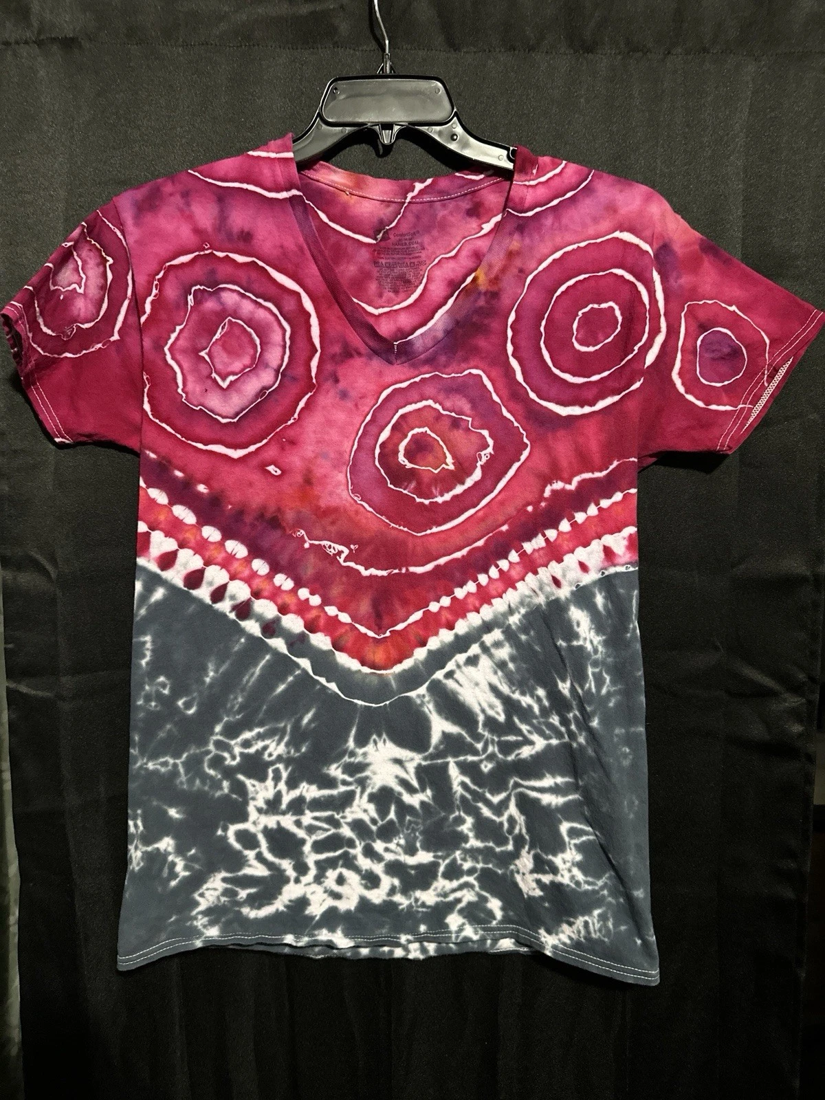 Dye Diff'rnt T-shirt liquid geode